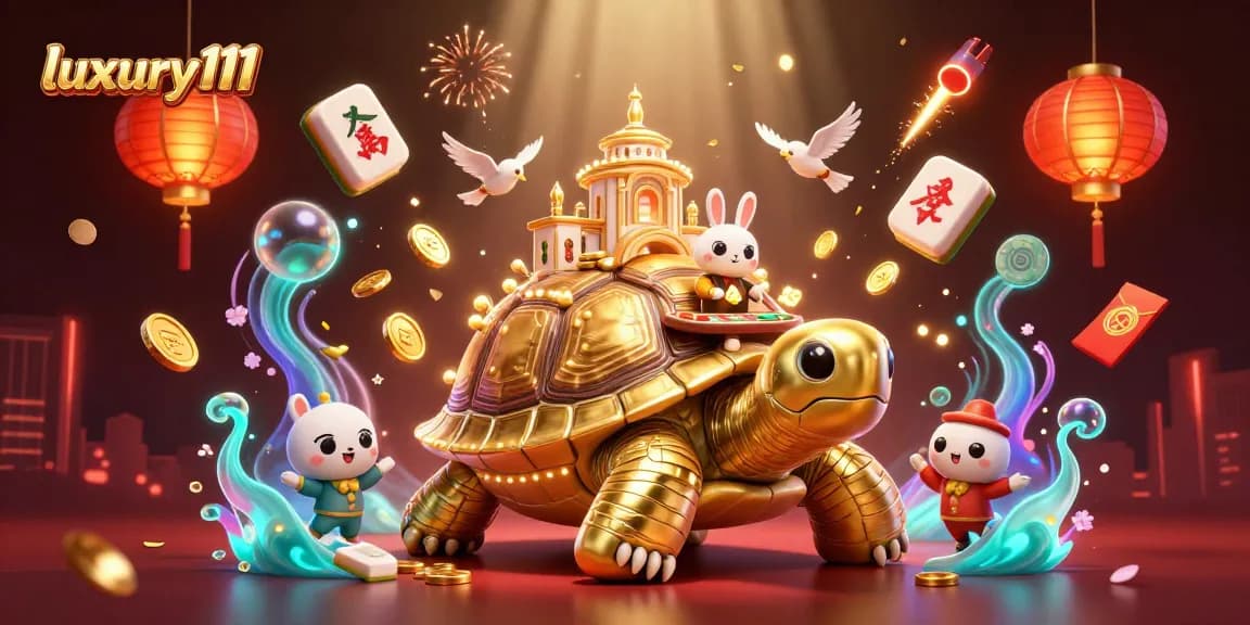 Experience vibrant gameplay with luxury111 showcasing a lively 3D casino scene.