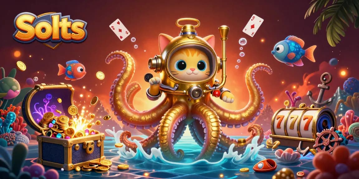 Spin and win with immersive Slots experience featuring fantastic characters and rich treasures.