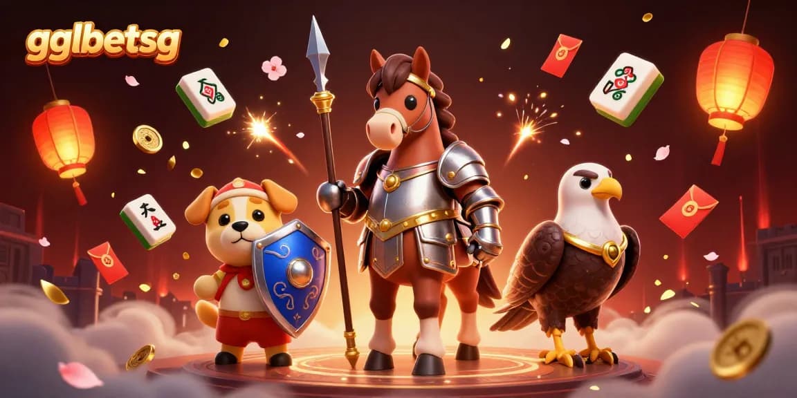 gglbetsg showcases a vibrant 3D illustration of esports betting action, engaging the gambling community.