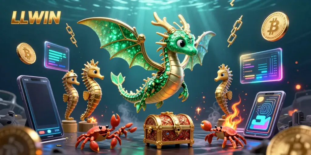 Experience thrilling wins with LLWIN's vibrant underwater casino adventure.
