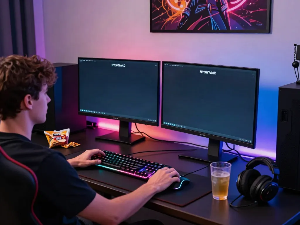 Pengguna nyonya4d login di platform permainan online dengan lingkungan gaming modern.