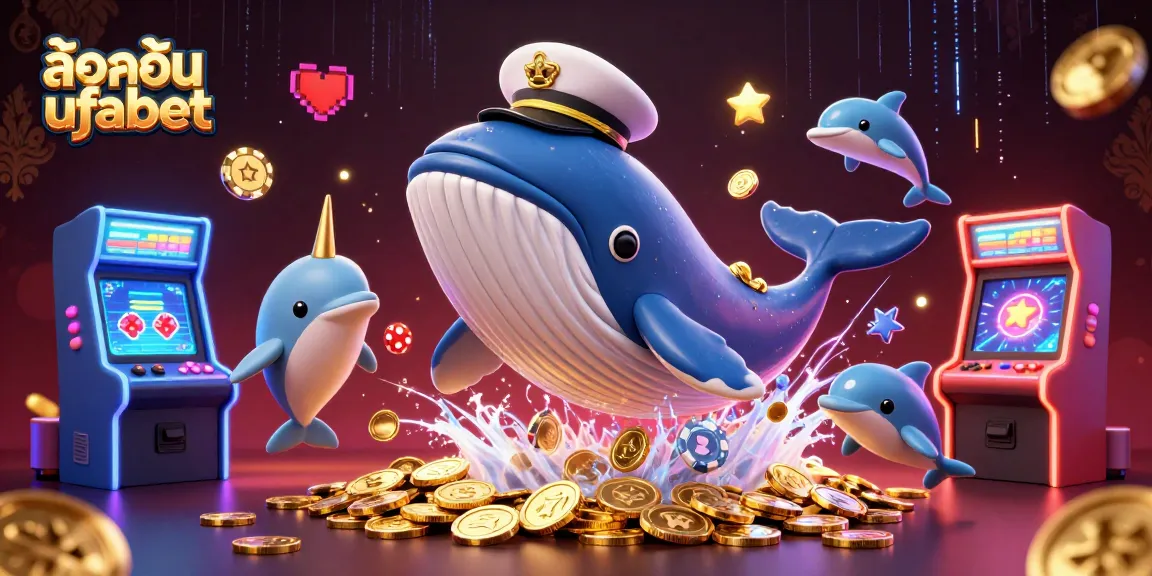 Experience exciting gameplay with ล็อคอิน ufabet in a vibrant casino scene full of colorful characters and gaming elements.