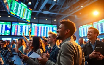 Engage in online Betting with an energetic sportsbook environment and live odds displays.