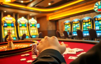 Engaging casino experience with poker chips and cards, highlighting https://789win.associates/ excitement.