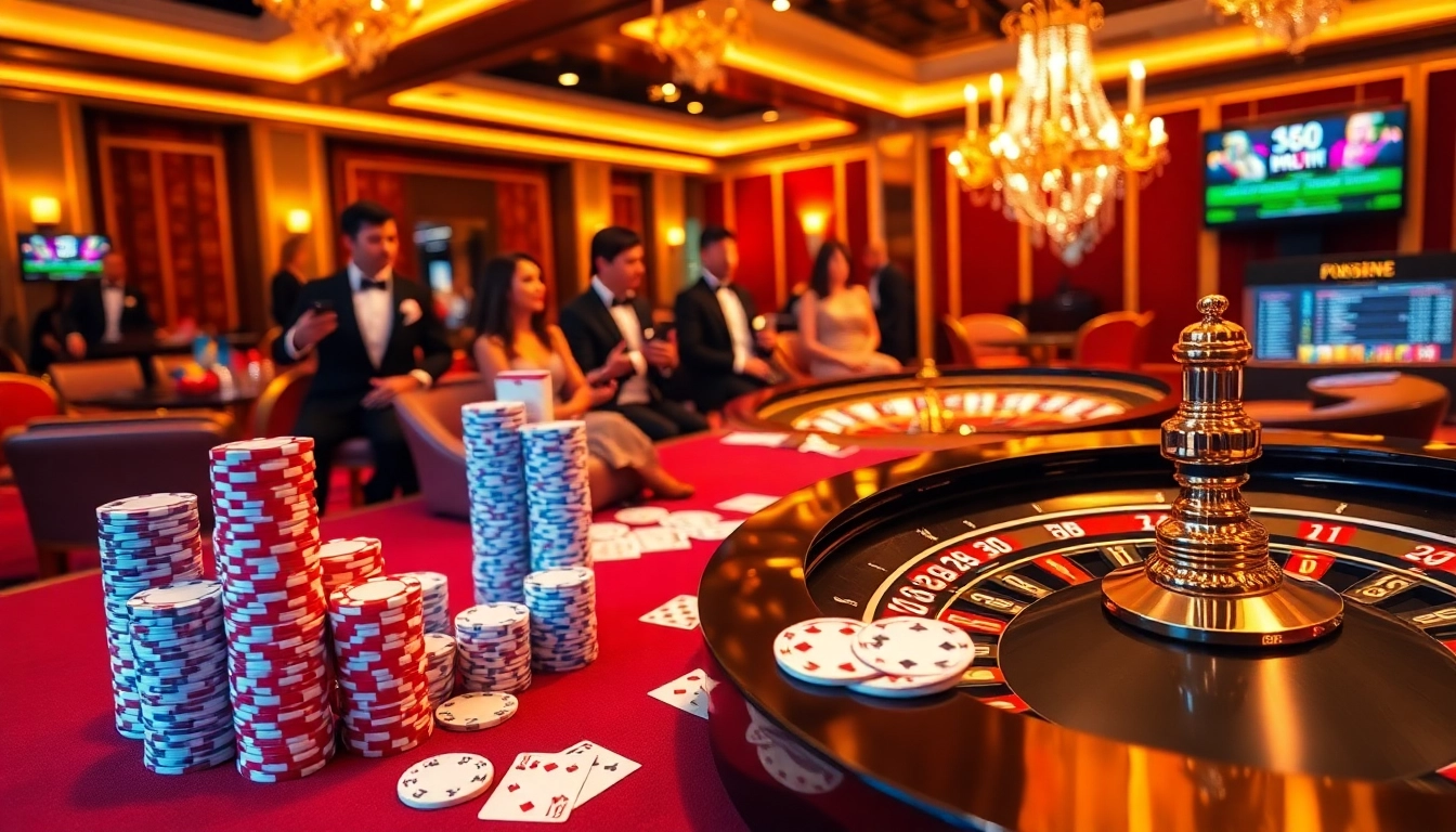 Experience the thrill of winning at 68VIP with vibrant casino games and luxurious atmosphere.