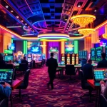 에볼루션 카지노 환경에서 활발히 게임하는 사람들의 모습