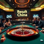 Experience the thrill of gambling with our Result China updates at an upscale casino roulette table.