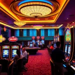 Players enjoying immersive slot88 machines in a luxurious casino setting.