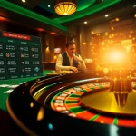 Players enjoying an engaging game at the xoso66 casino table with colorful chips.