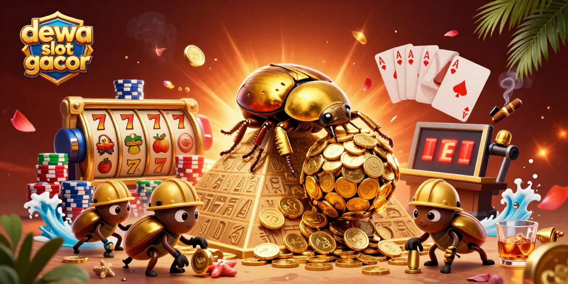 Menangkan jackpot dengan dewa slot gacor di ilustrasi kasino yang penuh detail dan warna.